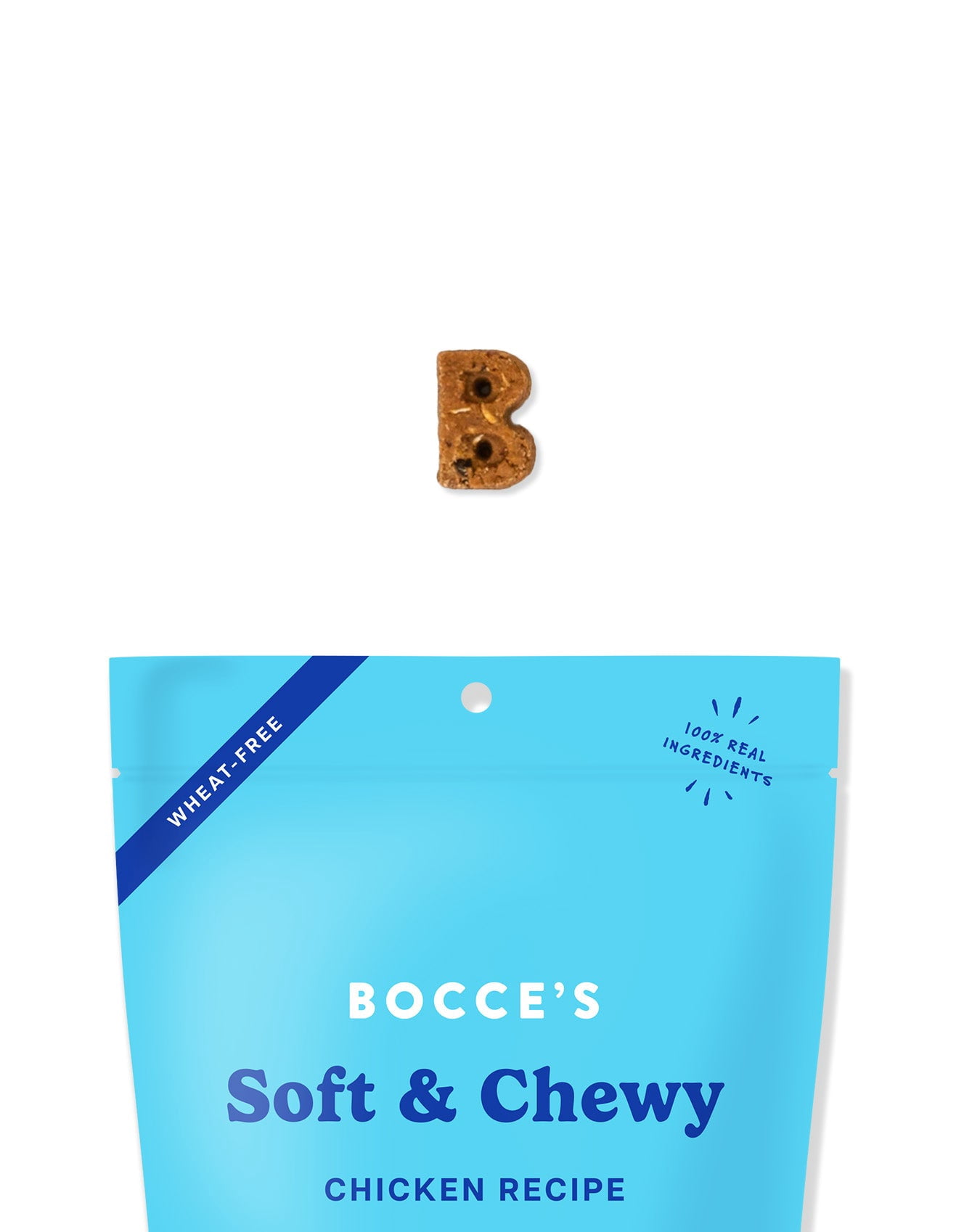 (Pack Of 12) Bocces Bakery Dog Treat Soft Chicken 6 Oz