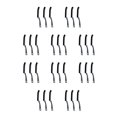 thumbnail image 1 of Injueey 3pieces Easy To Clean Gap Cleaning Clean Easy To Brush Brush Gap Cleaning Bathroom Bathroom Cleaning Brush Gap 10piezas, 1 of 6