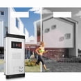 thumbnail image 4 of Timbre Con Video, Kit De Videoportero Fácil Instalación 1 Unidad Exterior Llamada Bidireccional Pantalla TFT De 7 Pulgadas AC100-240V Para Construcción, 4 of 7