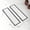 Brushed Nickel-12 Inch, variant on Linear Shower Drain Brushed Nickel 24 Inch, 304 Stainless Steel with Tile Insert Grate