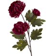 thumbnail image 2 of Nearly Natural 2222-S12-RU Fleur Artificielle Chrysanthème 29 Po, Rouille - Ensemble de 12, 2 of 2