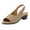 Khaki, variant on ZTTD Sandals for Women Elegant Comfortable Open Toe Low Heel Sandals Khaki