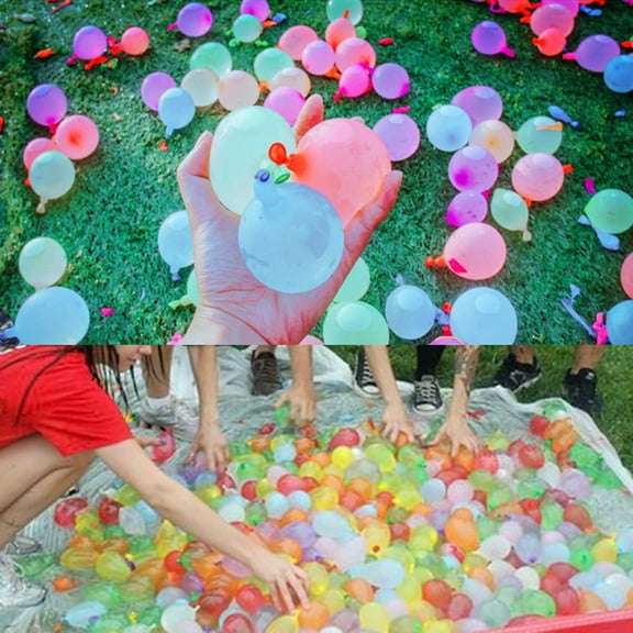 LULULION Safe Material Water Bomb Balloons for Exciting Outdoor Summer Activities