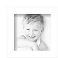 thumbnail image 2 of ArtToFrames 5x5 Inch Contemporary White Picture Frame, This White Wood Poster Frame is Great for Your Art or Photos, Comes with Regular Glass (4164), 2 of 8