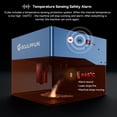 thumbnail image 4 of Sculpfun iCube Pro 5W Grabadora láser con filtro de humo y alarma de temperatura, 130 x 130 mm (EE. UU.), 4 of 9
