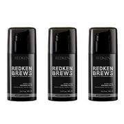 Redken Brews Redken brews molding paste for men, high hold, natural finish, 3.4 fl. Ounce, pack of 3, 3 Count
