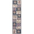 thumbnail image 2 of Safavieh Chelsea Dawson Geometric Wool Runner Rug, Blue, 2'6" x 8', 2 of 11