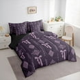 thumbnail image 3 of Feelyou Bow-tie Twin Bedding Sets 7-Piece, Bohemian Western Aztec Bedding Comforter Set, 3 of 8