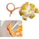 thumbnail image 4 of 2 Pieces Citrus Zester Peeler, Orange Peeler Citrus Remover Plastic Fruit Cutter (orange), 4 of 5