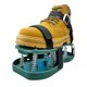 thumbnail image 4 of Zapatos de aflojamiento de hierba de doble capa Zapatos de aireador de césped contra el césped para césped (verde), 4 of 8