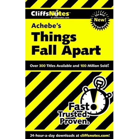 Pre-Owned Cliffsnotes on Achebe s Things Fall Apart (Paperback) 0764586475 9780764586477