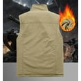 thumbnail image 5 of Pejock Mens Outdoor Work Fishing Travel Photo Cargo Vest Hiking Waistcoat Jacket with Multi-Pockets, 5 of 5