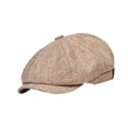 thumbnail image 3 of Boina de regalo para primavera, sombrero octogonal para adultos, viajes, pesca, hombres, mujeres y compras. Beige, 3 of 9