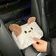 thumbnail image 4 of Caja de pañuelos para coche, silla colgante, cajón de pañuelos, reposabrazos para coche, cajón de papel montado en el coche, almacenamiento de peluche, 4 of 6