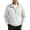 White, variant on Hngshg Men Sweatshirts Trendy Quarter Zip Stand Collared Tops Plain Long Sleeve Pullover Sports Sweatshirts