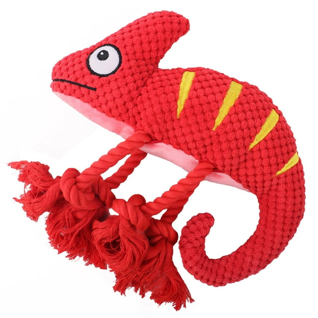 Juguete interactivo para perros Yuyangstore Juguetes chirriantes Rojo