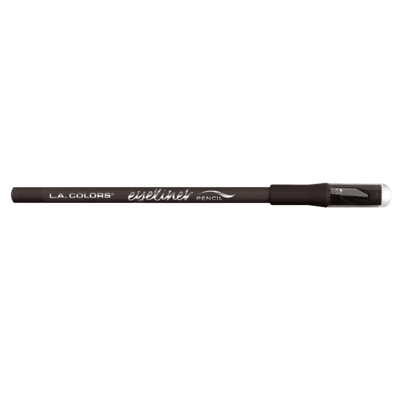 L.A. COLORS On Point Eyeliner Pencile with Sharpener, Dark Brown, 0.06 fl oz