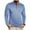 #269-Light Blue, variant on Donemore Men's Casual Long Sleeve Shirt Button Front Chest Pocket Solid Color Open Collar Breathable Cotton Blend Loose Fit Top