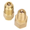 thumbnail image 4 of Speravity 2 uds 1/4SAE-1/2ACME adaptador conector acoplador para aire acondicionado de coche R134A Vehículos, repuestos y accesorios Mis Speravity VI003491-00, 4 of 6