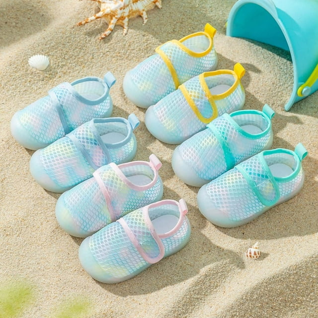 Économies d'Été Liquidation Chaussures Bébé Fille Première Semelle Souple Chaussures Bébé Confortables Garçons Filles Usage Quotidien Décontracté Chaussures Bébé Vert