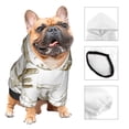 thumbnail image 4 of Uemuo Western Desert Cowboys for Winter Dog Hoodie Sweatshirts with Pockets Warm Dog Clothes for Small Dogs Chihuahua-Medium, 4 of 8