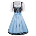 thumbnail image 1 of Vestido Dirndl JASAMBAC, disfraz bávaro para Halloween, talla M, negro, 1 of 6