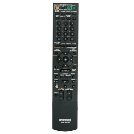 New RM-ADP021 Replace Remote for Sony DVD DAV-HDX975WF DAV-HDX678WF DAV-HDX578W