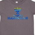 thumbnail image 4 of Inktastic Happy Hanukkah with Menorah Boys or Girls Toddler T-Shirt, 4 of 5