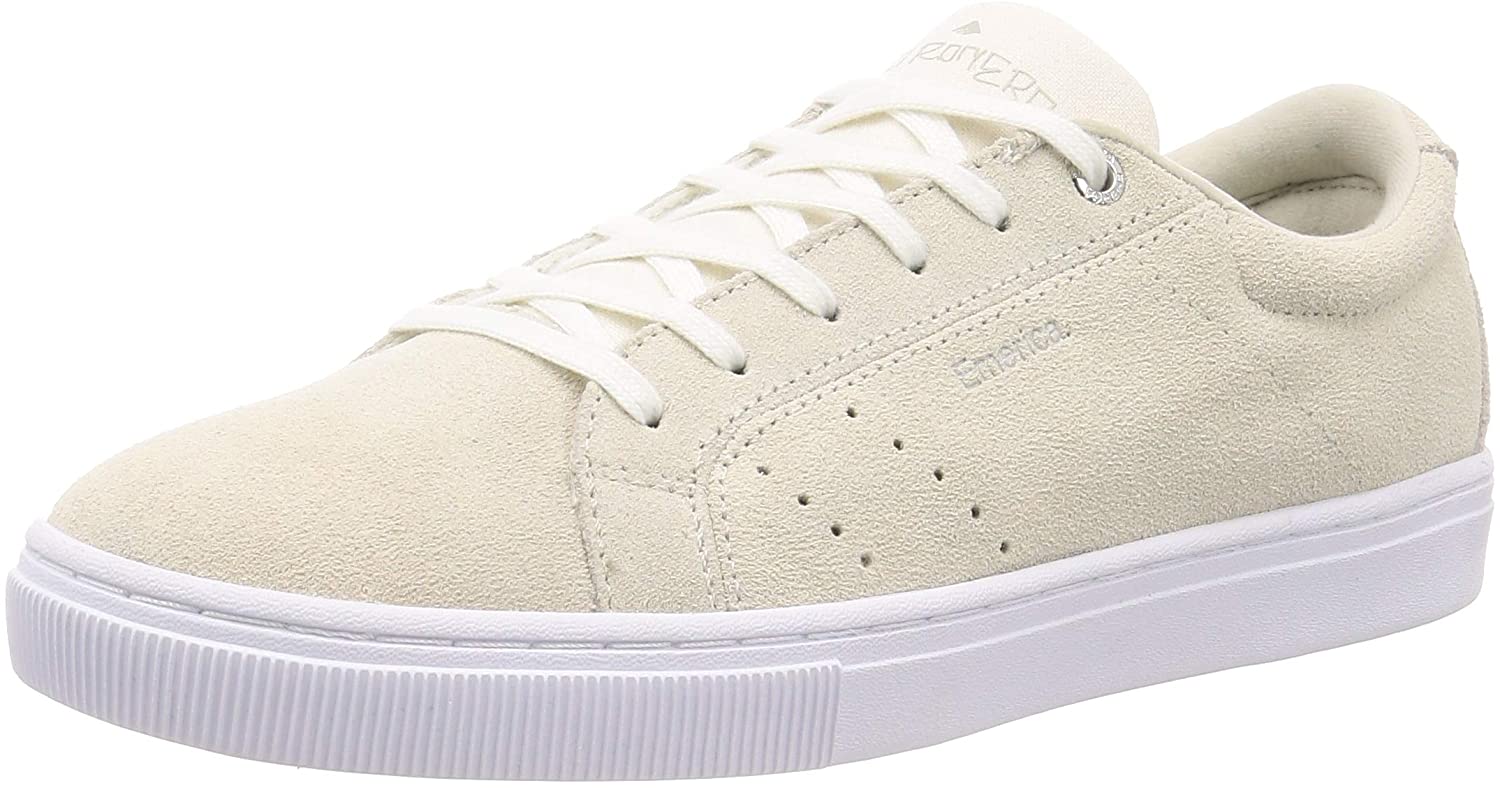 Emerica Men�s Americana Skate Shoe, White, 12 Medium US