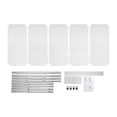 thumbnail image 6 of 5 Tier Adjustable Shelf Storage Stainless Steel Shelving, Stainless Steel Heavy Duty Shelving, 6 of 19