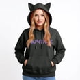 thumbnail image 4 of HUNTRX pop Huntrix Print Cat Ears Hoodie with De-mon Sweatshirt Trendy Pullover All-over Print Fashion Casual Long Sleeve Sweatshirt Pullover Casual Streetwear XL, 4 of 4