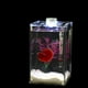 thumbnail image 2 of Acuario acrílico Mar Tropical Acuático Betta Fish pequeño, 2 of 9