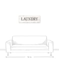 thumbnail image 3 of Creative Products Farmhouse Laundry Sign 12x36 Canvas Wall Art, 3 of 5