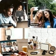 thumbnail image 2 of Portable 6500K LED Video Light with Cold Shoe Mount for DSLR Cameras, Photography & Live Streaming, 2 of 10