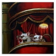 thumbnail image 3 of 24 x 24 Die Fledermaus by Lucia Heffernan- Wall Art Print on Canvas Fabric Black, 3 of 3