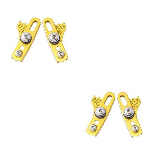 Greeniant 1 par de accesorios de rueda de zapata de freno de bicicleta, fijador de bloque, accesorios de ciclismo, componente de ruedas, montaje Type1 NO1