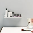 thumbnail image 4 of Bathroom Shelf Shower Organizer Storage Kitchen Rack Adhesive No Drilling Modern Simple Design - 47cm, 4 of 8
