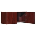 thumbnail image 3 of Lorell Essentials Mahogany Wall Hutch Door Kit, 3 of 5