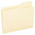 thumbnail image 2 of Pendaflex Essentials 752-1/3-3 File Folders, 1/3 Cut, Third Position, Top Tab, Letter, Manila, 100/Box, 2 of 2