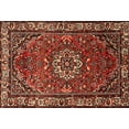 thumbnail image 1 of Ahgly Company Machine Washable Indoor Rectangle Traditional Cranberry Red Area Rugs, 7' x 10', 1 of 7
