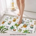 thumbnail image 3 of Cute Cartoon Door Mat&nbsp;Indoor Outdoor Entrance, Non Slip Small Rug for Kitchen Bathroom Entryway Rug, Cat Butterfly Spring Floral Botanical Washable Doormat Floor Mat 18x30 Inch, 3 of 8