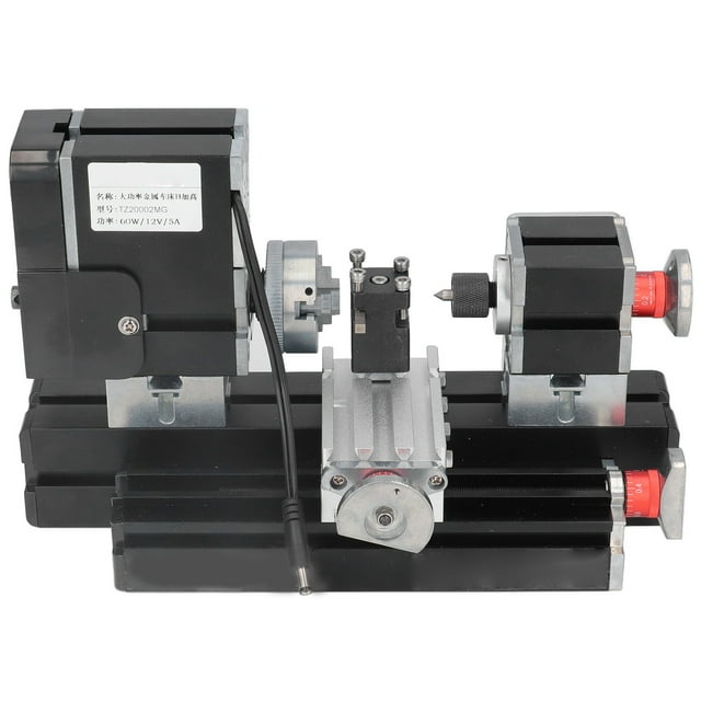 Micro torno operación simple Torno multifuncional para metales pesados Tamao compacto para mecanizado Amonsee No
