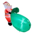 thumbnail image 1 of Hearth & Gear Large Inflatable Snowman Outdoor Yard Blow Up With LED Lights For Holiday Indoor Festive Display Durable Material Easy Setup Tarp Inflatable Pool Hut Inflatable 10x5x2 Inflatable Pool, 1 of 7