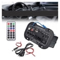thumbnail image 1 of 30W Power Amplifier Board Amplificador USB Dac FM Radio TF Player Subwoofer DIY Amplifiers For Motorcycle Car, 1 of 5