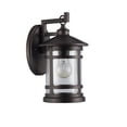 thumbnail image 2 of CHLOE Lighting ABBINGTON Transitional 1 Light Rubbed Bronze Outdoor Wall Sconce 11" Tall, 2 of 3