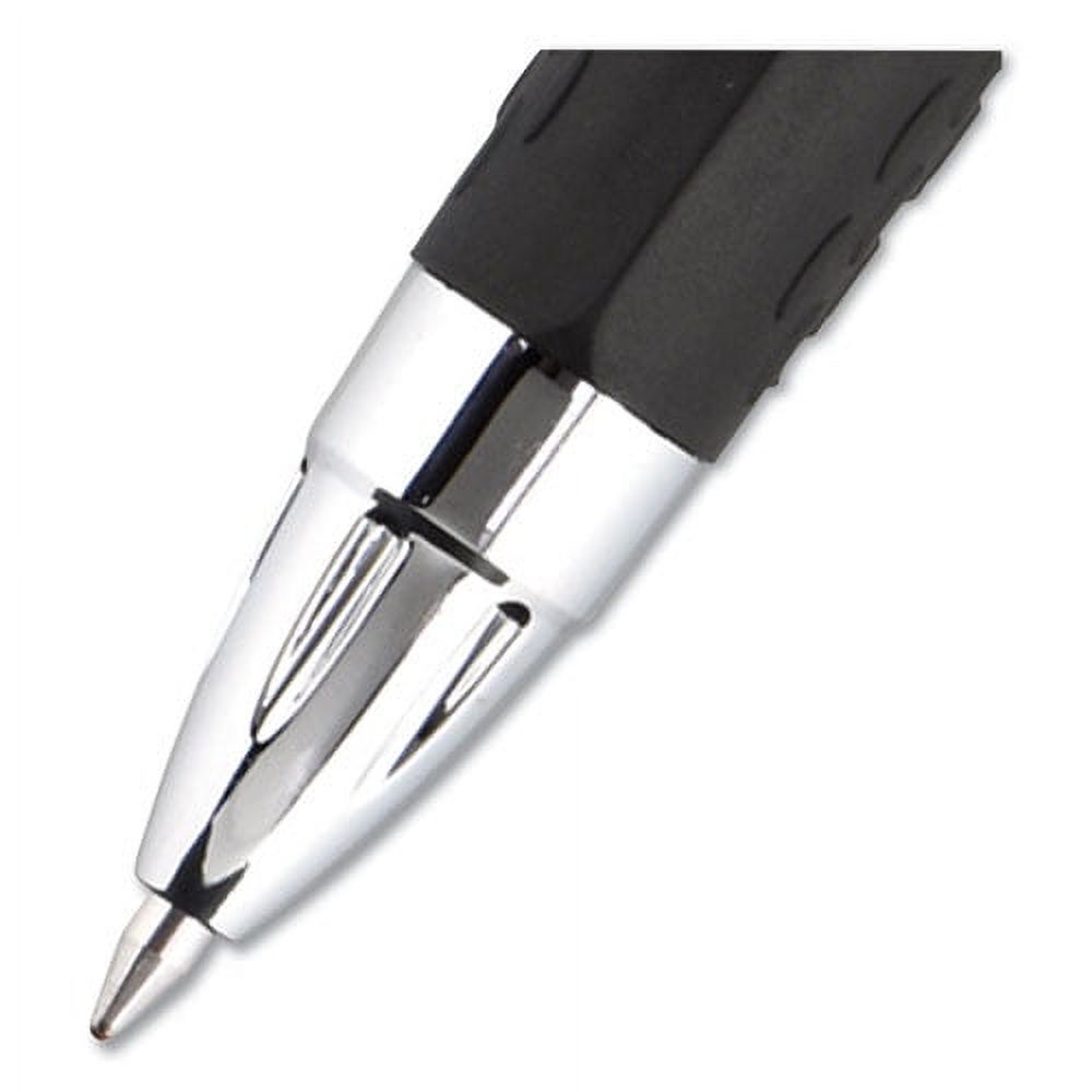 Signo 207 Gel Pen, Retractable, Medium 0.7 Mm, Black Ink, Translucent Black Barrel, 8/pack | Bundle of 2 Packs