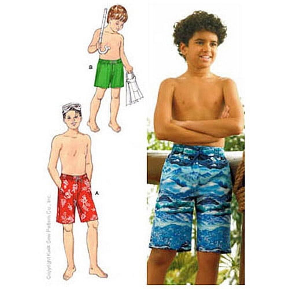 Kwik Sew Pattern Shorts, XS (4, 5), S (6), M (7, 8), L (10), XL (12)