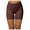 Coffee, variant on Rutainlusire Womens Shorts Women's Solid Back Waist Deep V-shaped Sports Fitness Running Yoga Shorts