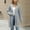 Gray, variant on Sentmoon Knit Sweater for Women Oversized Long Sleeve Fall Womens Clothes Solid Color Stretchy and Flexible Loose Knitted Women's Fashion with Pocket Winter Stylish for Lounge Sweater L