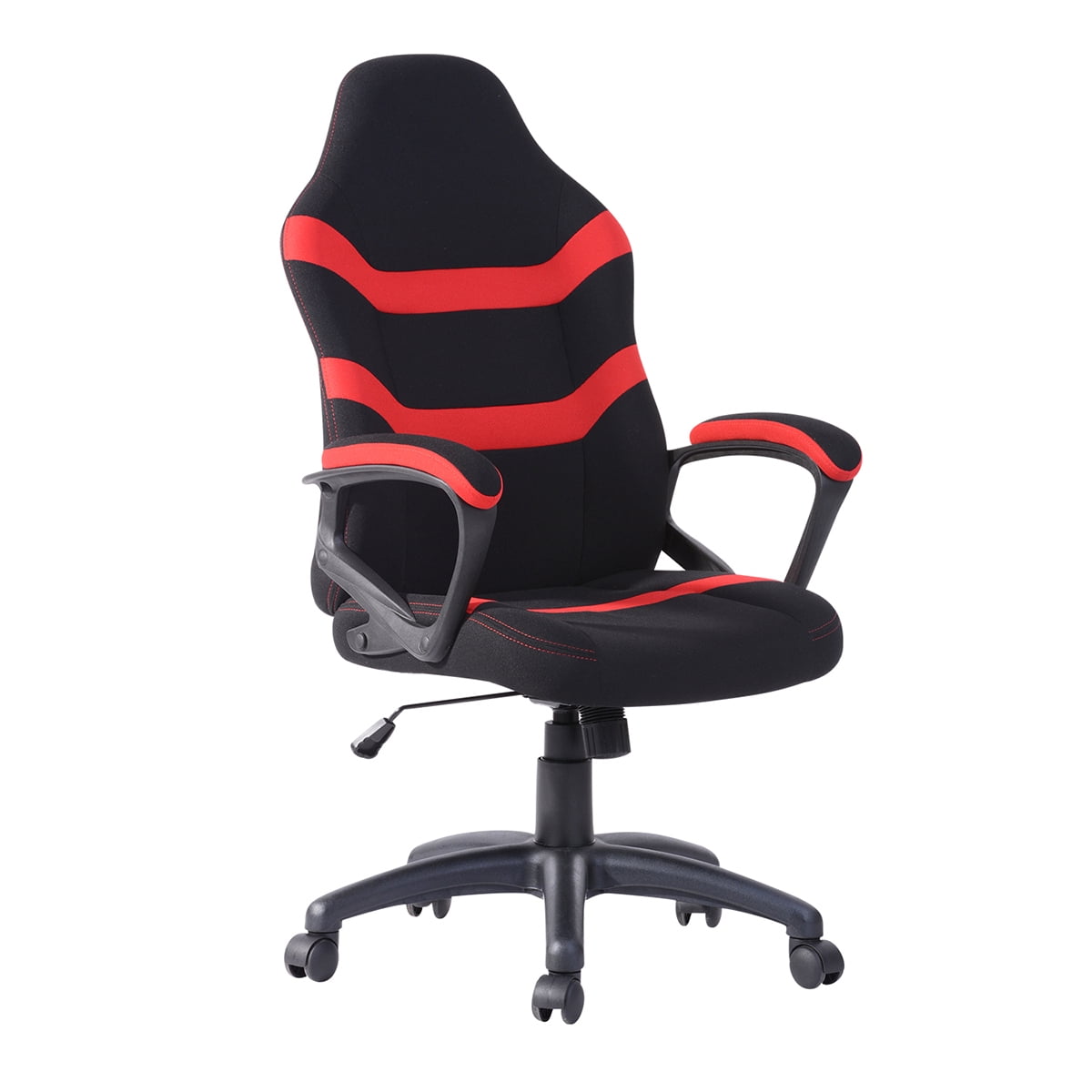 Office Chair PU Leather Gaming Chair， High Back Ergonomic